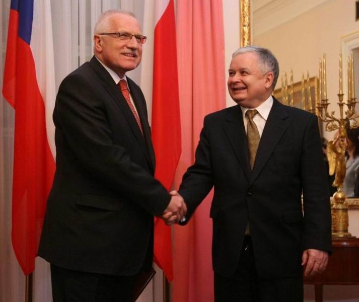 Vaclav Klaus i Lech Kaczyński